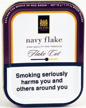 Mac Baren Navy Flake Pipe Tobacco - 5 Thermo Pouch of 50g