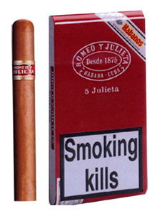 Romeo y Julieta Julieta - Tin of 5 Havana Cigars