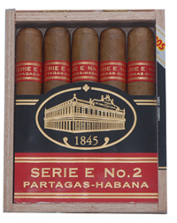 Partagas Serie E No 2 - Box of 5 cigars