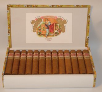 Romeo y Julieta Short Churchills - Box of 25 Havana Cigars