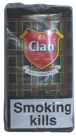Clan Pipe Tobacco - 5 x Pouches of 50gms