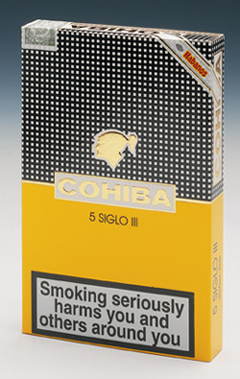 Cohiba Siglo III - Packet of 5 Havana Cigars
