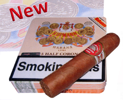 H Upmann Half Corona Tin of 5 Cigars