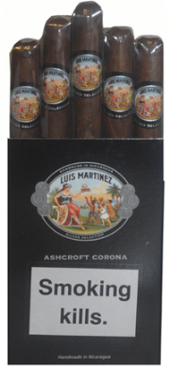 Luis Martinez Ashcroft Corona - Packet of 5 Nicaraguan Cigars