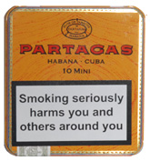Partagas Minis - 5  Packets of 10 Cigarillos