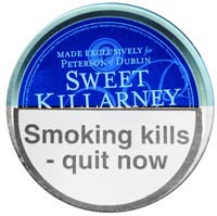 Peterson Sweet Killarney Pipe Tobacco  - 5 Tins of 50gms