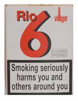 Villiger Rio 6 Cigars - 5 x  Packets of 5 cigars