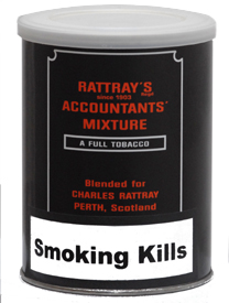 Rattray's Accountants' Mixture Pipe Tobacco - 5 Tins of 50gms