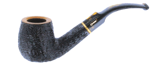 Savinelli Oscar Tiger Pipe Rustic - 603 with 6mm Filter