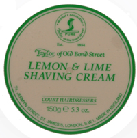 Lemon and Lime Shaving Cream in 150gm Tub