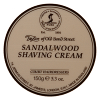 Sandalwood Shaving Cream in 150gm Tub