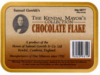 Samuel Gawith C H Flake (Formerly Chocolate Flake) Pipe Tobacco-  5 Tins of 50gms