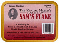 Samuel Gawith Sam's Flake Pipe Tobacco- 5 Tins of 50gms