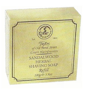 100g Sandalwood hard soap refill