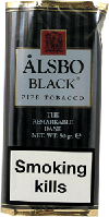 Alsbo Black Pipe Tobacco - 5 Packets of 50gms