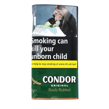 Condor Original Ready Rubbed Pipe Tobacco - 5 Packets of 50g