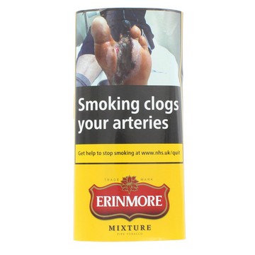 Erinmore Mixture Pipe Tobacco - 5 Packets of 50gms