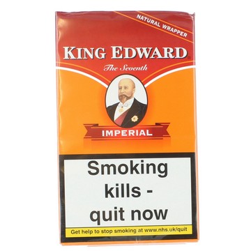 King Edward Imperial. Packet of 5 Cigars