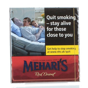 Agio Meharis Red  Cigars (Formerly Sweet Orient) - 5 Packets of 10 