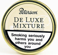 Peterson De Luxe Mixture Pipe Tobacco - 5 Tins of 50gms