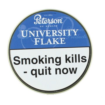 Peterson University Flake Pipe Tobacco - 5 Tins of 50gms