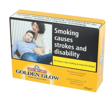 Samuel Gawith Golden Glow Pipe Tobacco - 5 tins of 50g