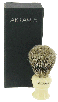 Best Badger Shaving Brush with Ivory Coloured Handle