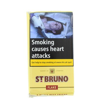 St Bruno Flake Pipe Tobacco - 5 Packets of 50g