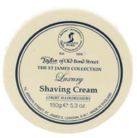 St James Collection Shaving Cream in 150g