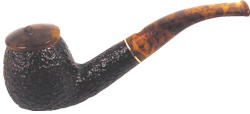 Savinelli Tortuga Pipe 626 Rustic with 6mm Filter